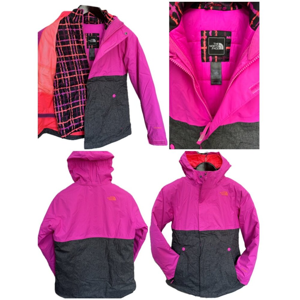 Northface Jacket Junior Ski Snowboard Authentic Girls L 14/16